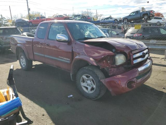 5TBBT44133S365826 - 2003 TOYOTA TUNDRA ACCESS CAB SR5 BURGUNDY photo 4