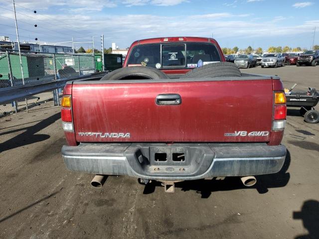 5TBBT44133S365826 - 2003 TOYOTA TUNDRA ACCESS CAB SR5 BURGUNDY photo 6