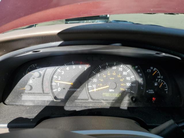 5TBBT44133S365826 - 2003 TOYOTA TUNDRA ACCESS CAB SR5 BURGUNDY photo 9