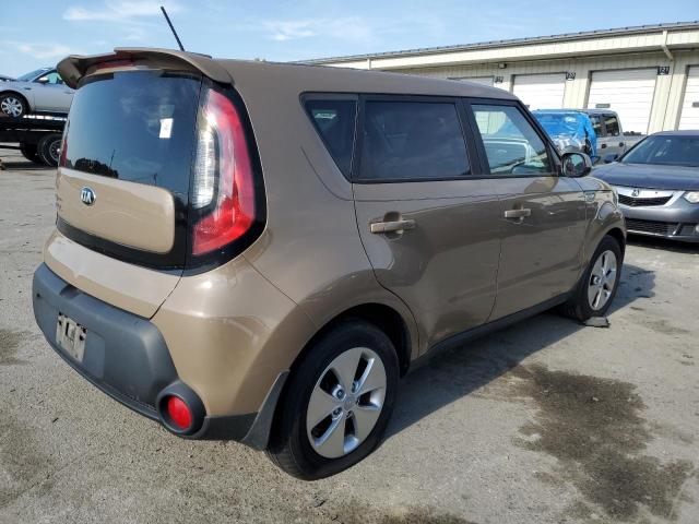 KNDJN2A27G7257658 - 2016 KIA SOUL TAN photo 3