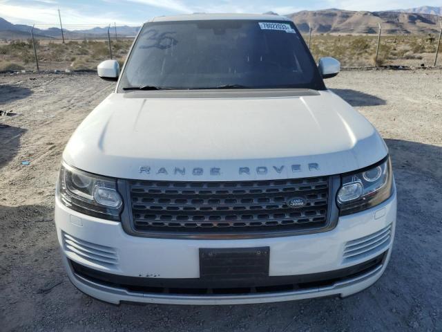 SALGR2PF6GA296648 - 2016 LAND ROVER RANGE ROVE WHITE photo 5