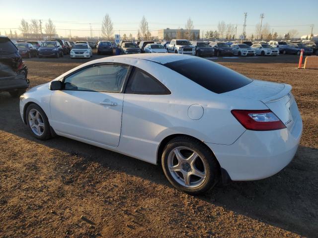 2HGFG12678H004973 - 2008 HONDA CIVIC LX WHITE photo 2