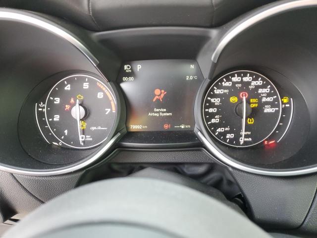 ZASFAKNN9J7C29137 - 2018 ALFA ROMEO STELVIO TI SPORT WHITE photo 9