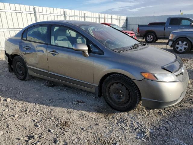 2HGFA16807H006303 - 2007 HONDA CIVIC EX GRAY photo 4