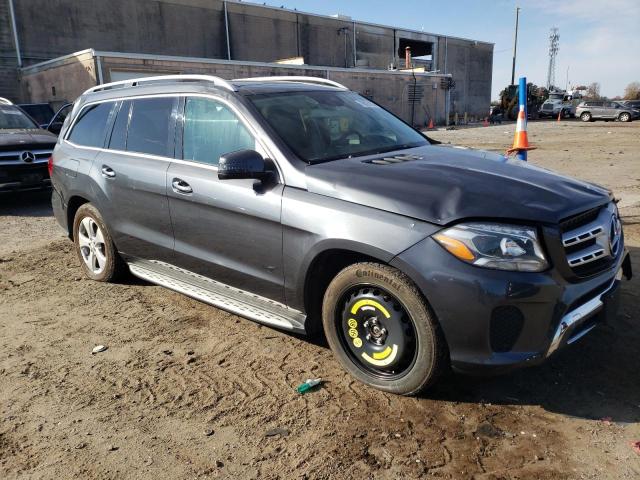 4JGDF6EE0HA766786 - 2017 MERCEDES-BENZ GLS 450 4MATIC GRAY photo 1