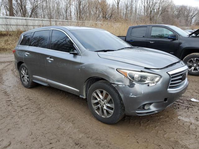 5N1AL0MM7FC517291 - 2015 INFINITI QX60 GRAY photo 4