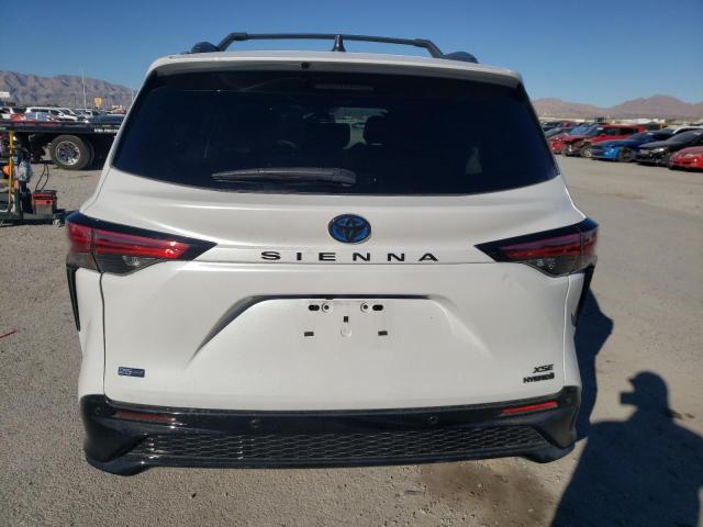 5TDCRKEC4PS137693 - 2023 TOYOTA SIENNA XSE WHITE photo 6