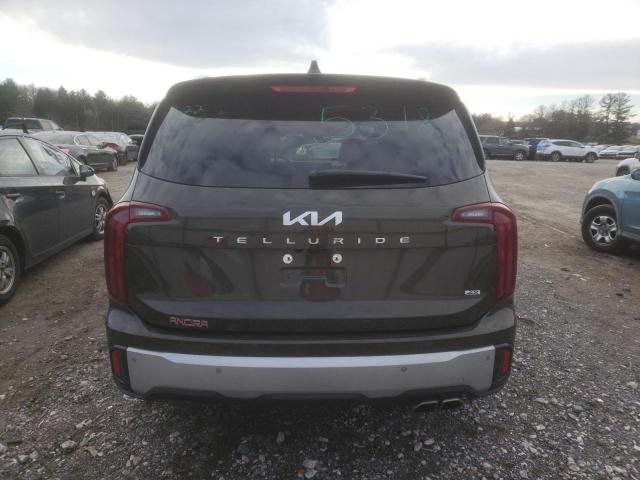 5XYP6DGC1RG425318 - 2024 KIA TELLURIDE S BROWN photo 6