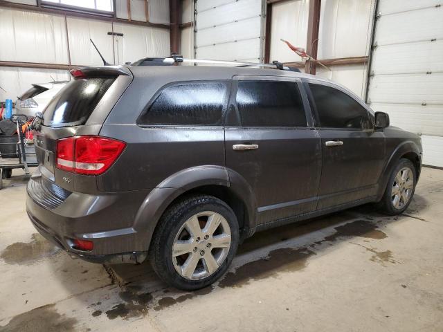 3C4PDDFG4ET249037 - 2014 DODGE JOURNEY R/T GRAY photo 3