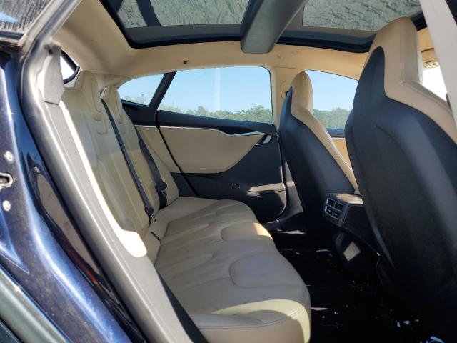 5YJSA1H16EFP37415 - 2014 TESLA MODEL S BLUE photo 10