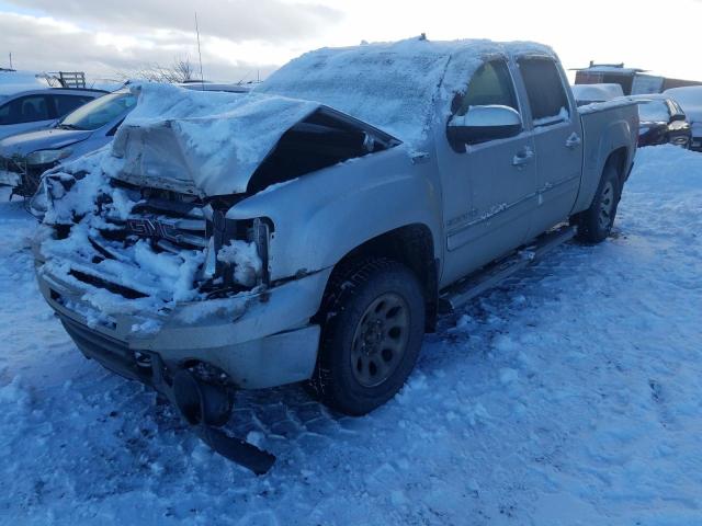 3GTRKVE34AG123542 - 2010 GMC SIERRA K1500 SLE SILVER photo 1