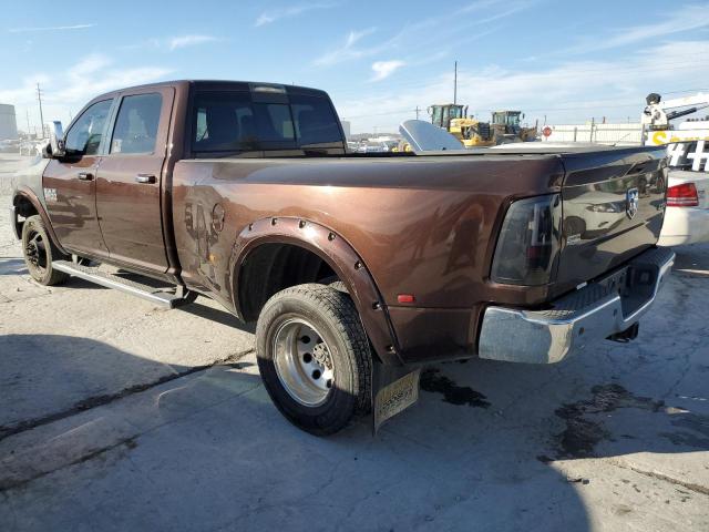 3C63RRJL0FG585819 - 2015 RAM 3500 LARAMIE BROWN photo 2