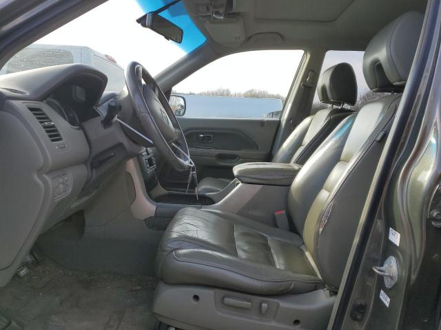 2HKYF18576H506363 - 2006 HONDA PILOT EX GRAY photo 7