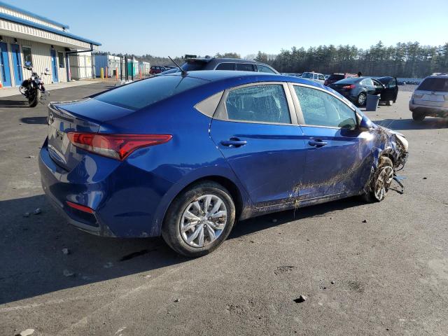 3KPC24A65ME134890 - 2021 HYUNDAI ACCENT SE BLUE photo 3