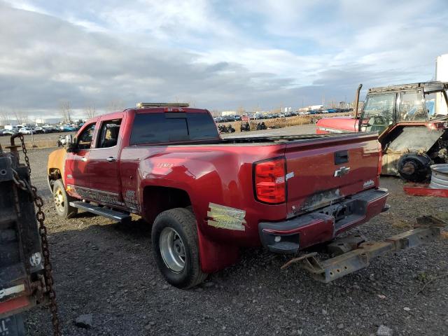 1GC4K1EY0JF206725 - 2018 CHEVROLET SILVERADO K3500 HIGH COUNTRY RED photo 2