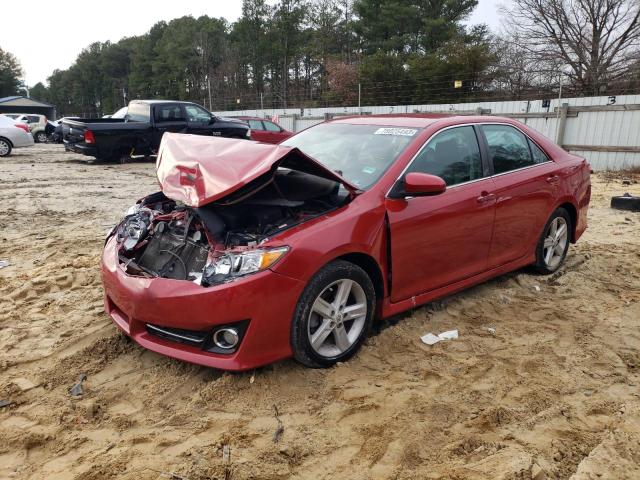 4T1BF1FK8CU609447 - 2012 TOYOTA CAMRY BASE RED photo 1