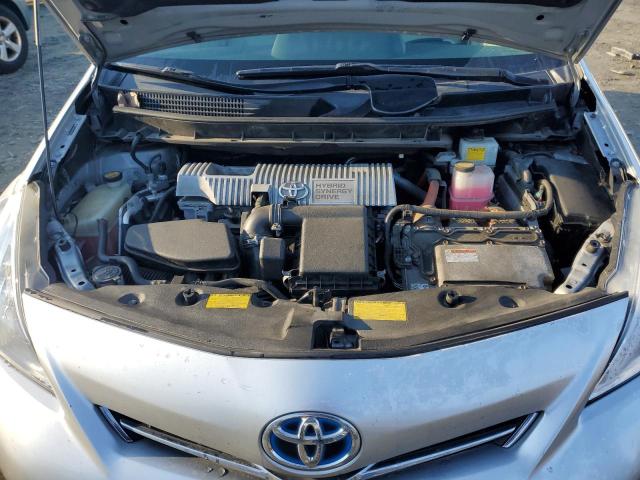 JTDZN3EUXC3145037 - 2012 TOYOTA PRIUS V SILVER photo 11