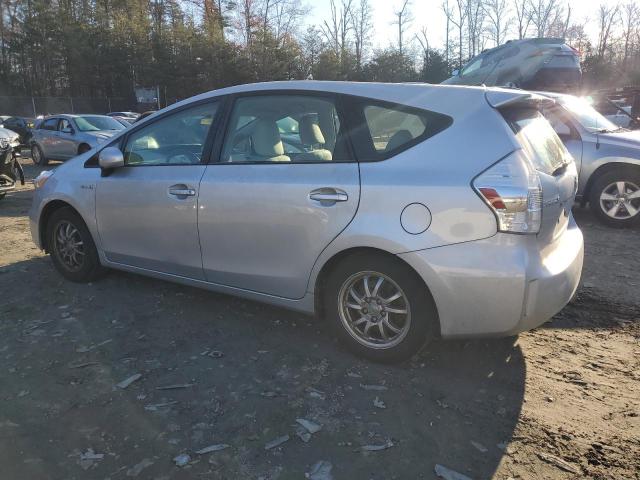 JTDZN3EUXC3145037 - 2012 TOYOTA PRIUS V SILVER photo 2