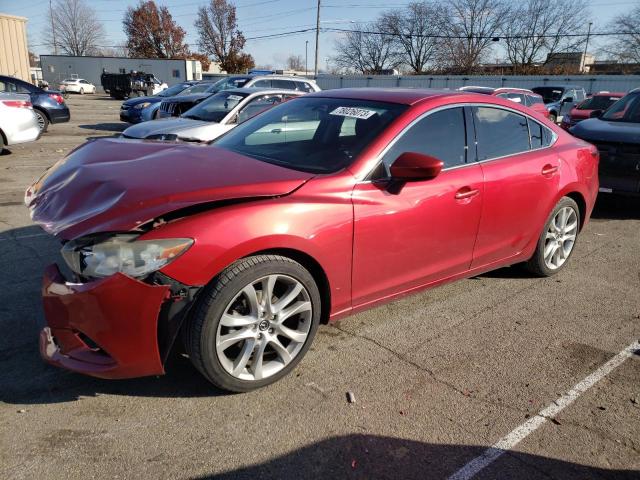 JM1GJ1V6XE1150441 - 2014 MAZDA 6 TOURING RED photo 1