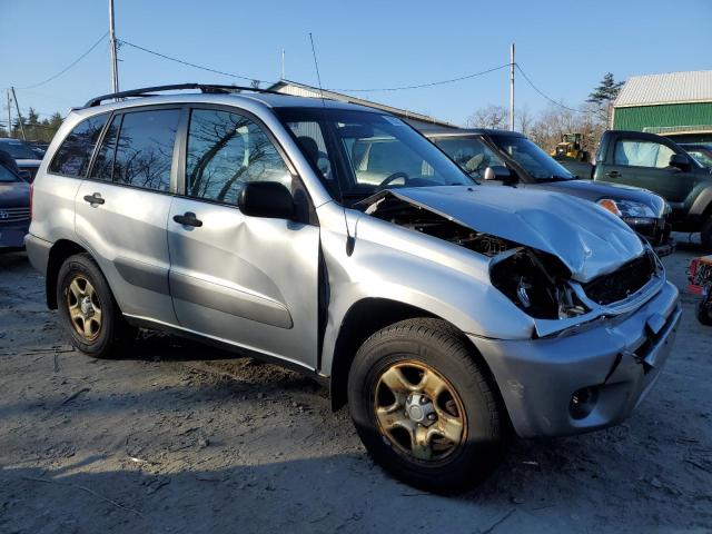 JTEGD20VX40011437 - 2004 TOYOTA RAV4 SILVER photo 4