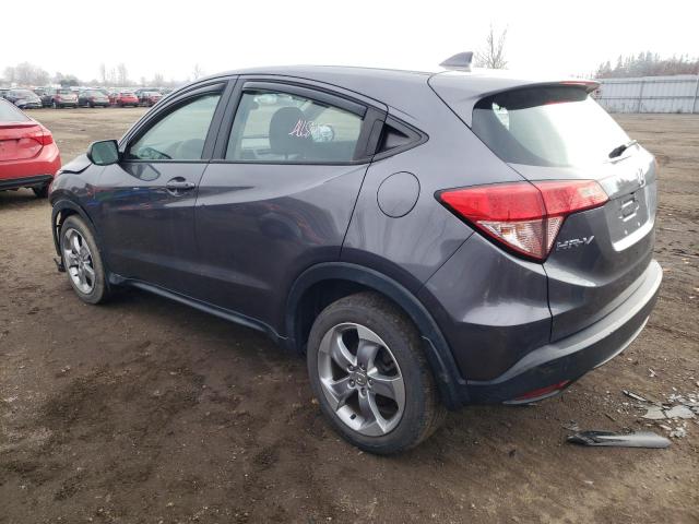 3CZRU6H3XHM107184 - 2017 HONDA HR-V LX GRAY photo 2