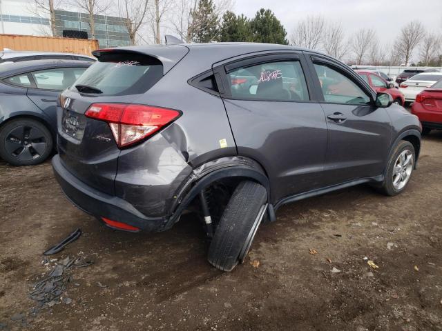 3CZRU6H3XHM107184 - 2017 HONDA HR-V LX GRAY photo 3