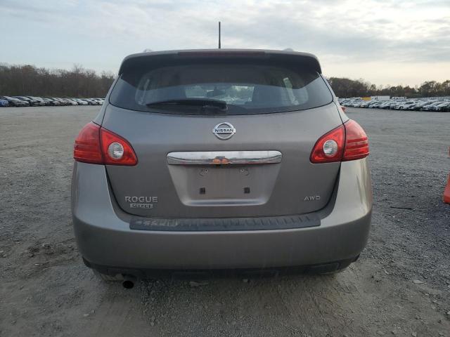 JN8AS5MVXEW716124 - 2014 NISSAN ROGUE SELE S GRAY photo 6