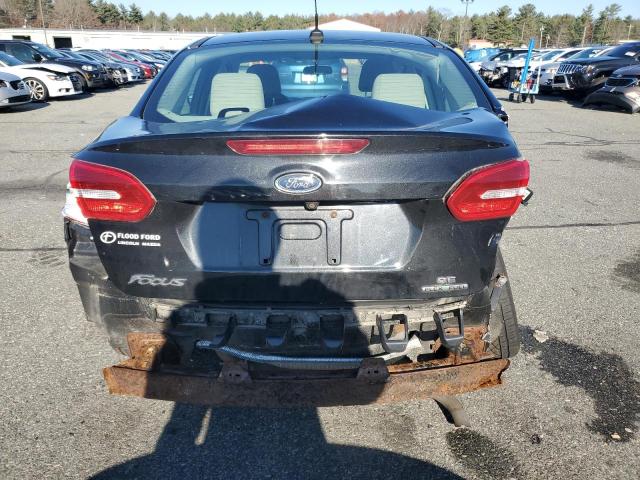 1FADP3F23FL246514 - 2015 FORD FOCUS SE BLACK photo 6