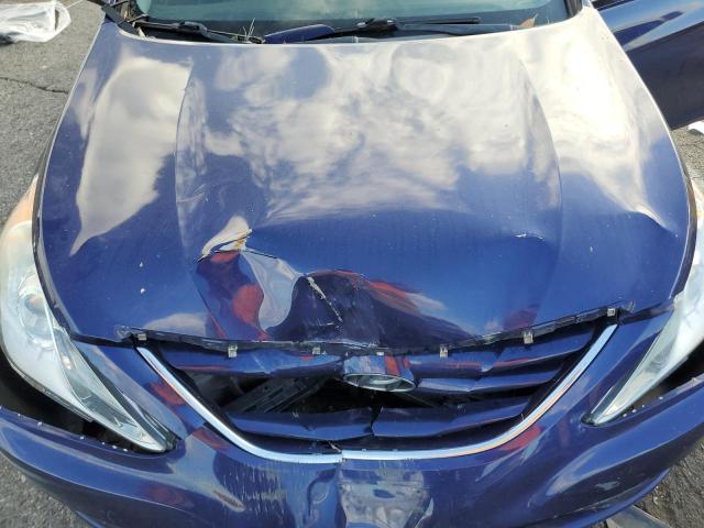 5NPEB4AC9CH383055 - 2012 HYUNDAI SONATA GLS BLUE photo 11