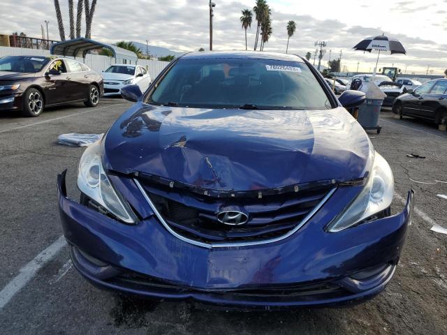 5NPEB4AC9CH383055 - 2012 HYUNDAI SONATA GLS BLUE photo 5