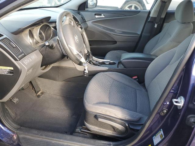 5NPEB4AC9CH383055 - 2012 HYUNDAI SONATA GLS BLUE photo 7