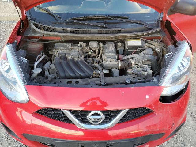 3N1CK3CP1FL267650 - 2015 NISSAN MICRA RED photo 11