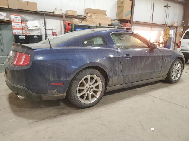 1ZVBP8AM1B5123278 - 2011 FORD MUSTANG BLUE photo 3