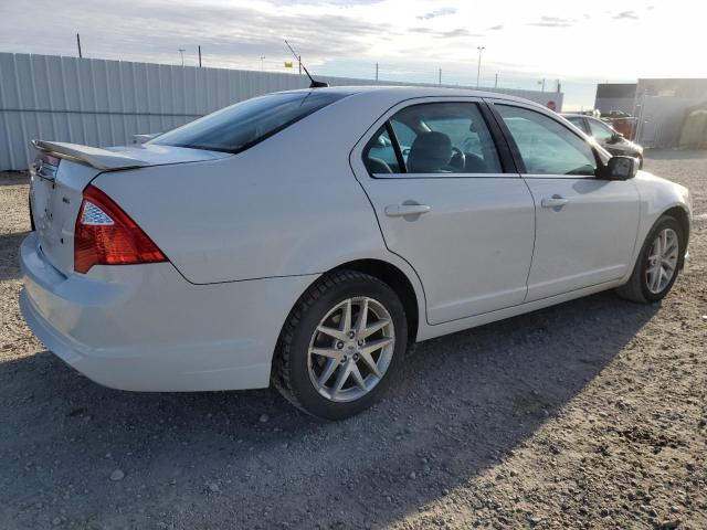 3FAHP0JA7BR339756 - 2011 FORD FUSION SEL WHITE photo 3