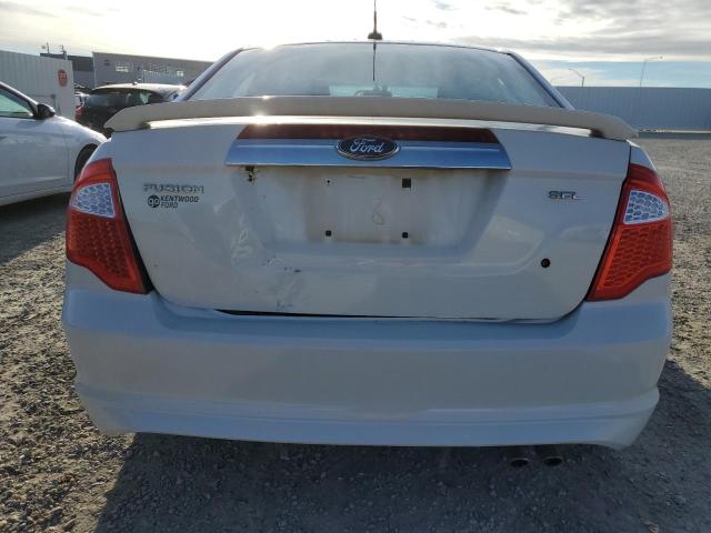 3FAHP0JA7BR339756 - 2011 FORD FUSION SEL WHITE photo 6