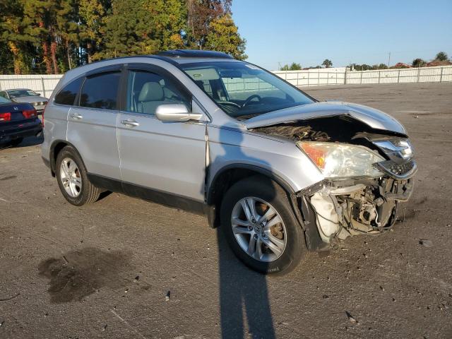 5J6RE3H7XAL042858 - 2010 HONDA CR-V EXL SILVER photo 4