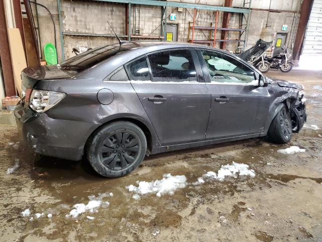 1G1PG5S93B7197218 - 2011 CHEVROLET CRUZE LT GRAY photo 3