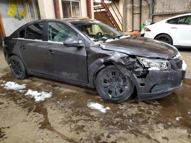 1G1PG5S93B7197218 - 2011 CHEVROLET CRUZE LT GRAY photo 4