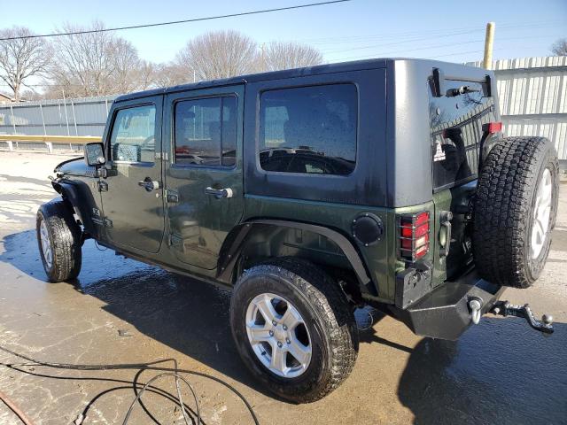 1J4GA39148L647563 - 2008 JEEP WRANGLER U X GREEN photo 2