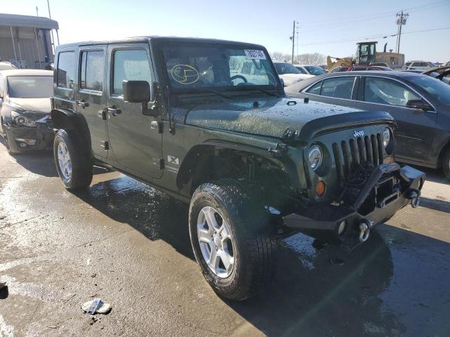 1J4GA39148L647563 - 2008 JEEP WRANGLER U X GREEN photo 4