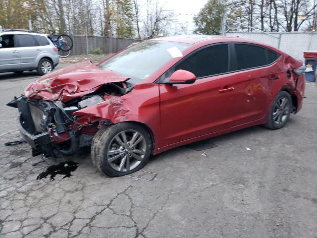 KMHD84LF8HU273026 - 2017 HYUNDAI ELANTRA SE RED photo 1