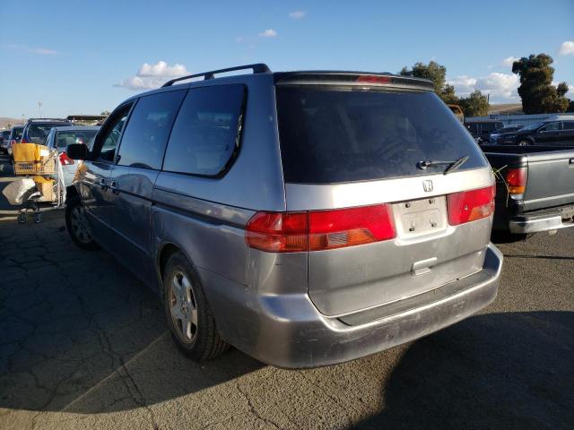 2HKRL186XYH543531 - 2000 HONDA ODYSSEY EX GRAY photo 2