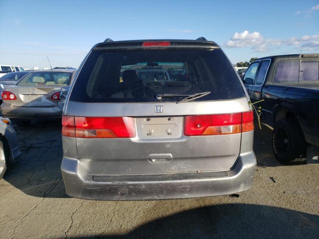 2HKRL186XYH543531 - 2000 HONDA ODYSSEY EX GRAY photo 6