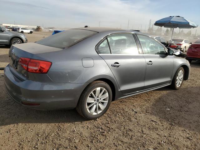 3VWD07AJ7FM336460 - 2015 VOLKSWAGEN JETTA SE CHARCOAL photo 3