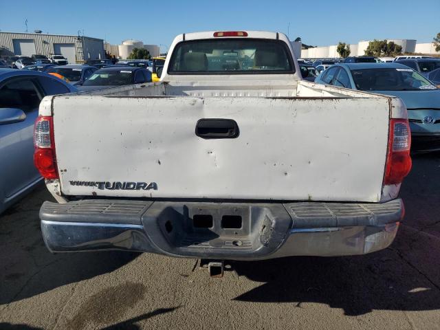 5TBJU321X6S457736 - 2006 TOYOTA TUNDRA WHITE photo 6