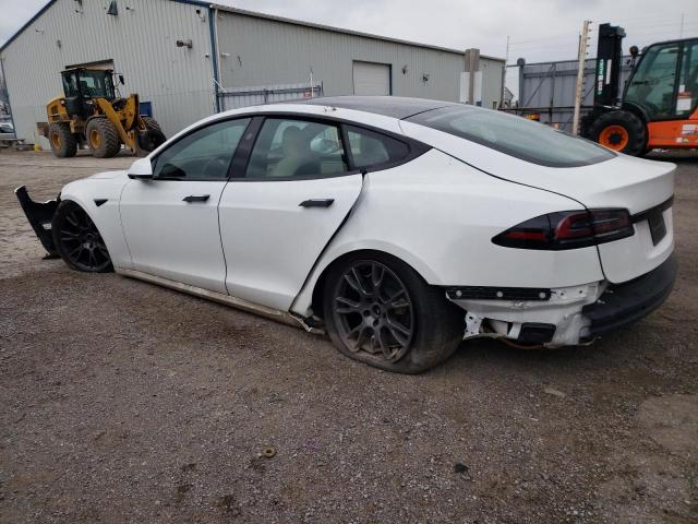 5YJSA1E55PF503650 - 2023 TESLA MODEL S თეთრი ფოტო 2