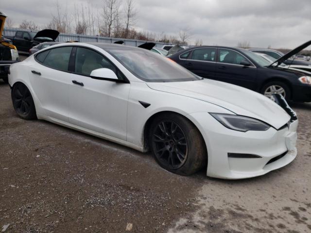 5YJSA1E55PF503650 - 2023 TESLA MODEL S თეთრი ფოტო 4