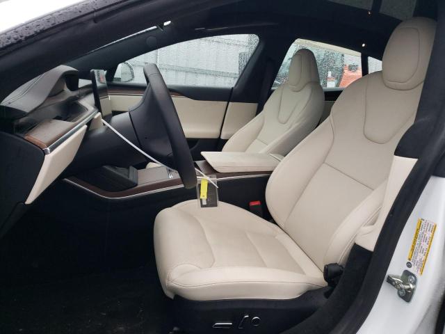 5YJSA1E55PF503650 - 2023 TESLA MODEL S თეთრი ფოტო 7