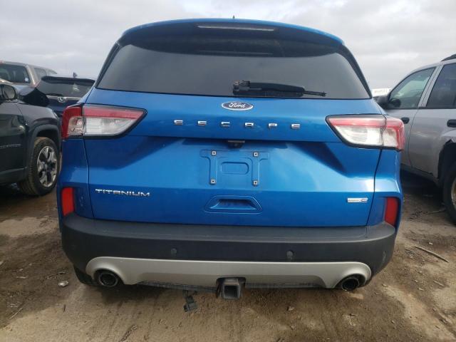 1FMCU9J94LUB15213 - 2020 FORD ESCAPE TITANIUM BLUE photo 6