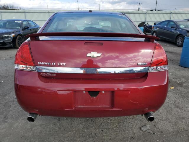 2G1WU583881319780 - 2008 CHEVROLET IMPALA LTZ RED photo 6